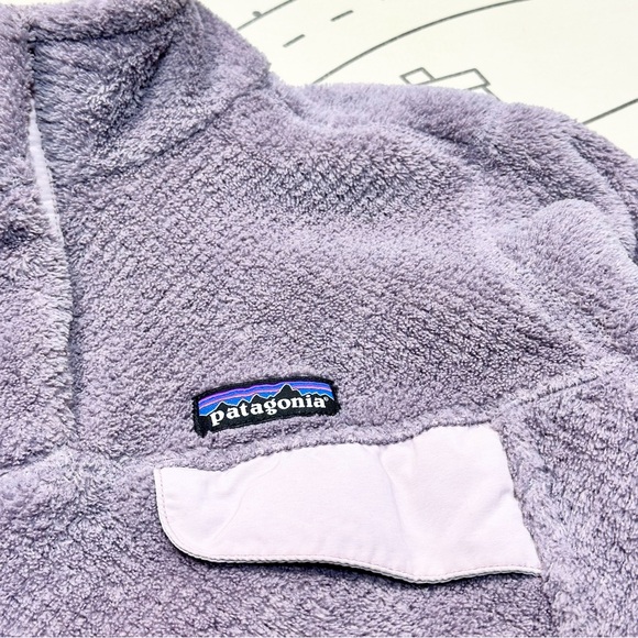 Patagonia Re-Tool Snap-T Pullover in Smokey Violet - Picture 3 of 5